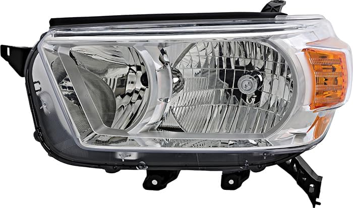 For Toyota 4Runner Limited/SR5 Headlight Lamp 2010 2011 2012 2013 Halogen Passenger Right Side