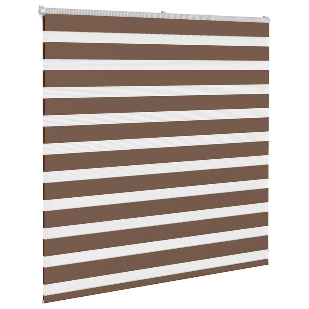 Tenda a rullo zebrata, 145 x 100 cm, poliestere | Tessuto largo 140,9 cm, doppio strato, traslucido e opaco, montaggio con viti o senza foratura, catena regolabile