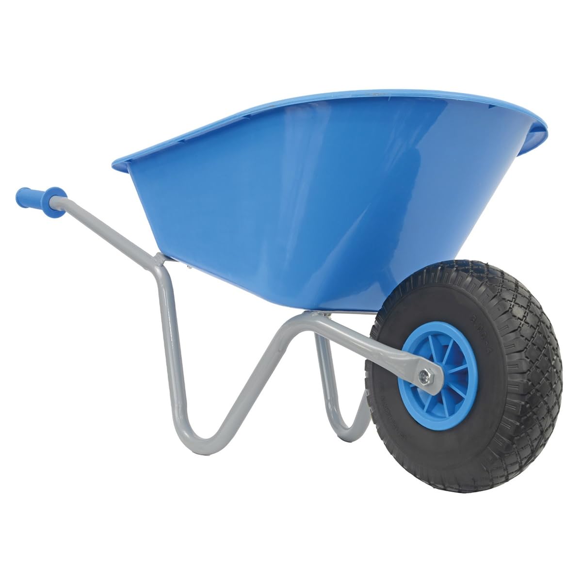 Matrix Brouette pour enfant de qualité supérieure - 40 kg - Roue en caoutchouc plein - Pour enfants à partir de 3 ans - Charge maximale : 40 kg - Légère, sûre et stable - Cadre monobloc - Poussette de