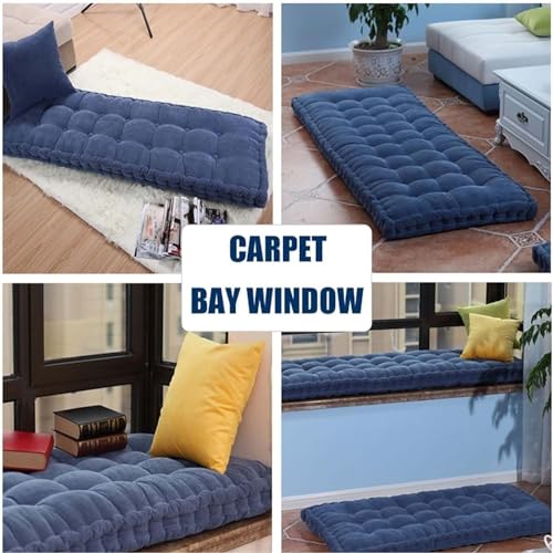 JACOJE Outdoor Bench Cushion Patio Bench Cushions Loveseat Cushion Patio Furniture Cushions Garden Sofa Settee Couch Swing Pads for Outdoor Beach Patio Home (Color : #1, Size : 50x50cm/19.68x19.68in)