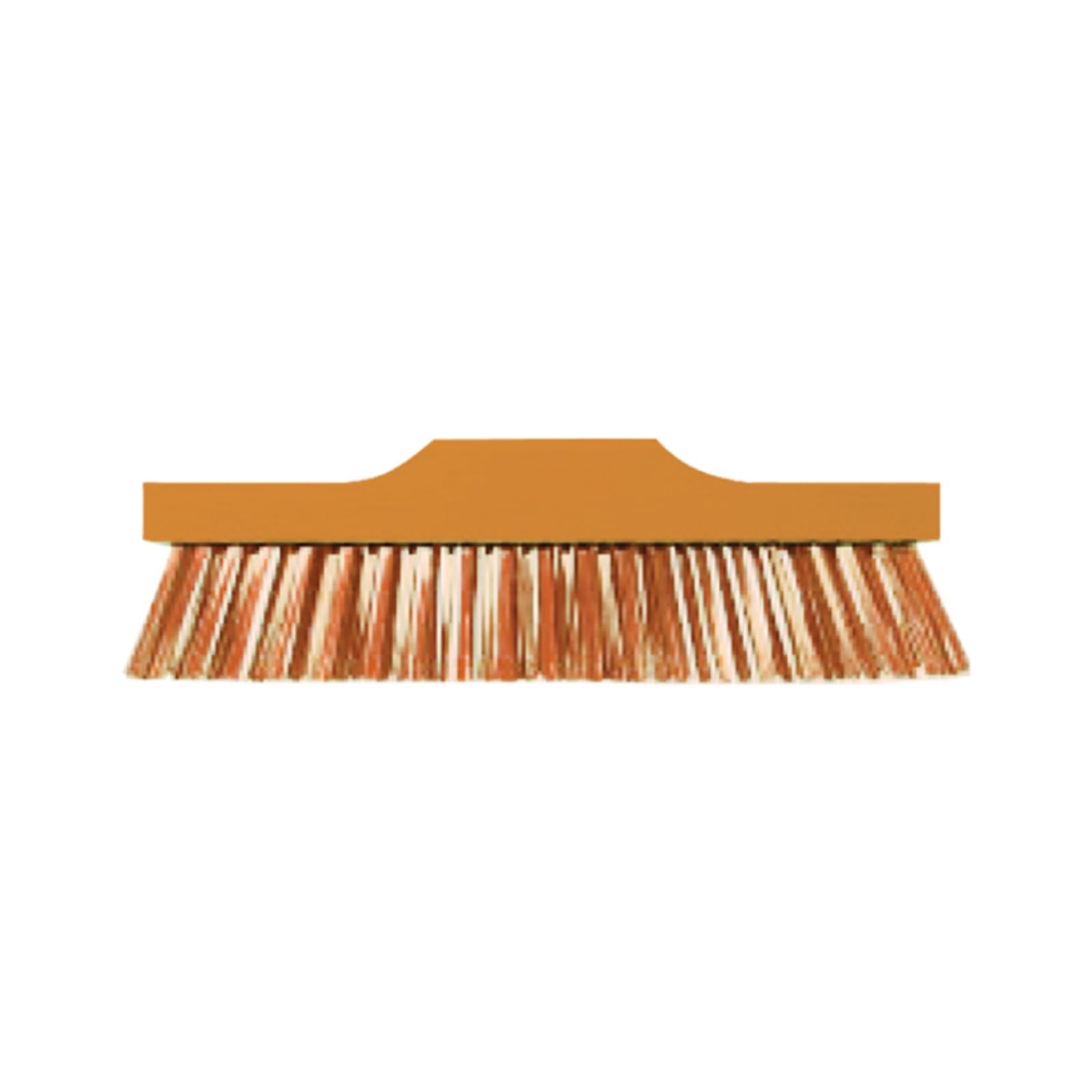 WEDO Cepillo de bronce fosforado, cepillo de alambre resistente de 12 pulgadas, escoba de alambre de cerdas de latón suave para limpiar óxido de metal, soldaduras, cepillos de cables resistentes para