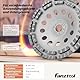 FANZTOOL D-Modell Diamant Schleiftopf Abrasiv 180 mm x 22,2 mm Schleifteller für abrasive Baustoffe, Estrich, Putz, Asphalt