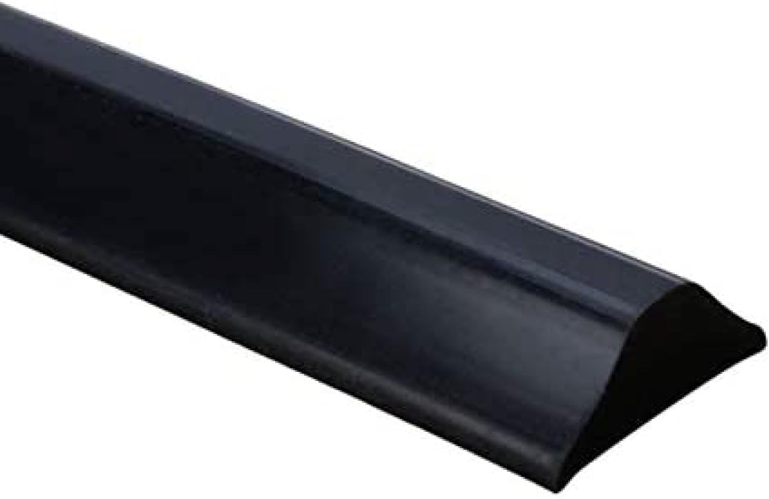 Bande de séparation humide et sèche en silicone noir pour douche moderne