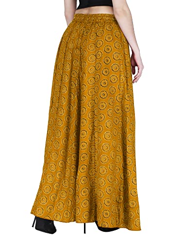 Image of Sttoffa Cotton Printed Women Wear Maxi Long Skirt 40 inch inch Full Length