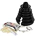 Bailcast CVS18 Universal Split Constant Velocity Joint Gaiter Boot Replacement Kit, Black