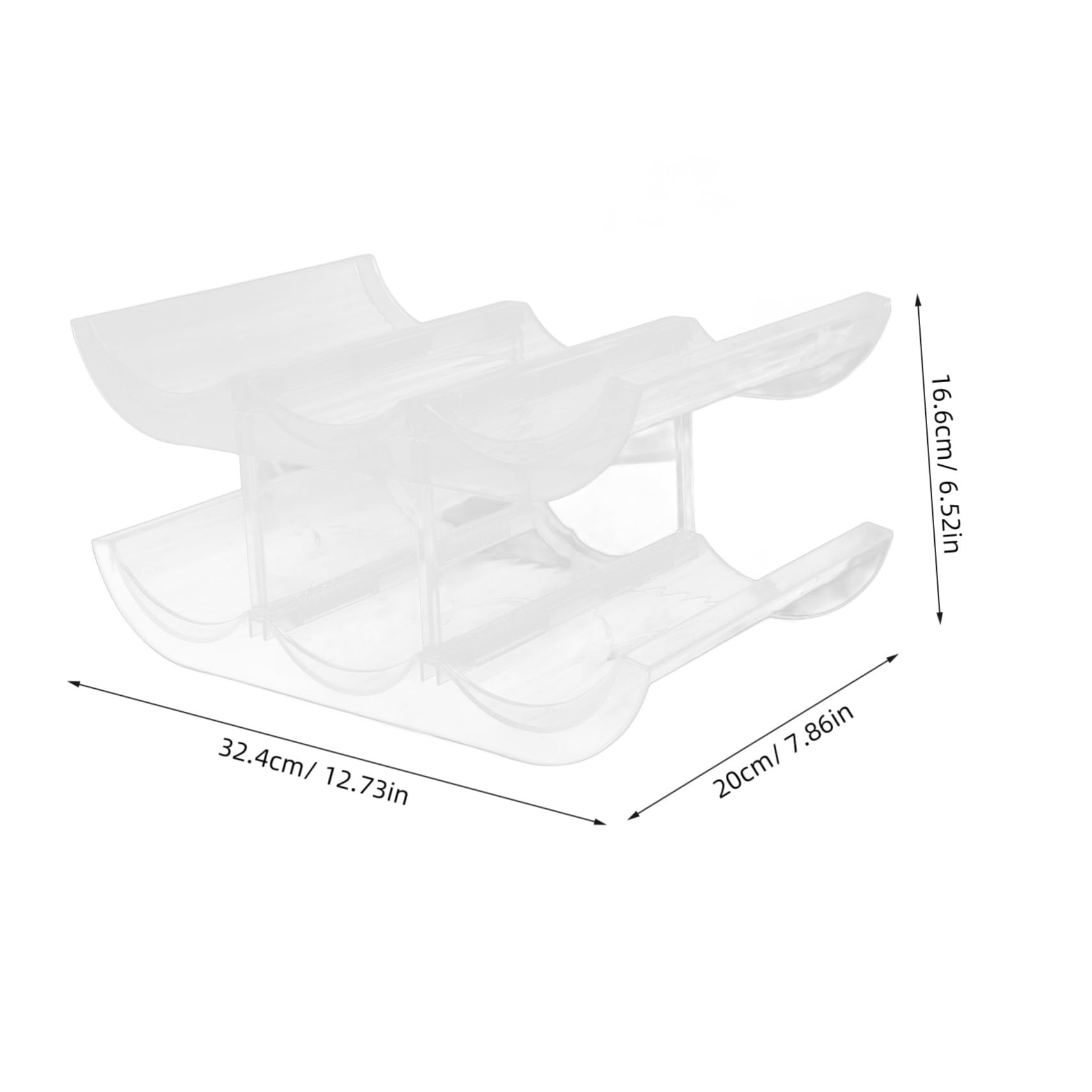 Mikinona Multi-functional Water Bottle Organizer Rack Storage for Tumblers Sports Drinks Insulated Bottles Detachable Design for Kitchen Bar Restaurant Use