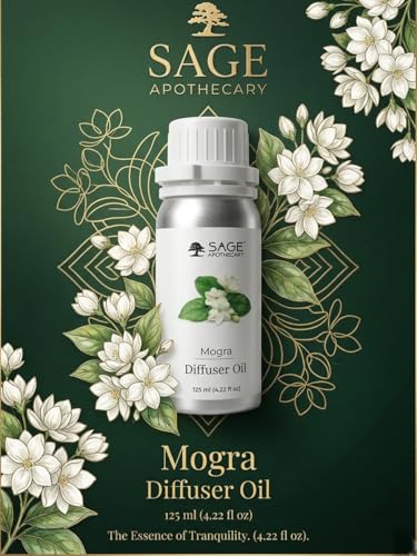 Image of Sage Apothecary Mogra Diffuser Oil - 125ml
