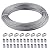 Rectoo 1/8" wire cable, 100ft Wire Rope Metal Cable With Loop Sleeve And Steel Thimble, 7x7 marine stainless steel Strand Core Perfect For Deck Railing System, Outdoor hanging kit, garden fence (SR03)