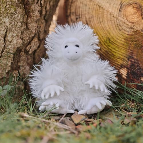 Charlie Bears 2024 Cuddle Cub Yeti Stofftier ab der Geburt geeignet, 13 cm hoch, Sammlerstück, super weich