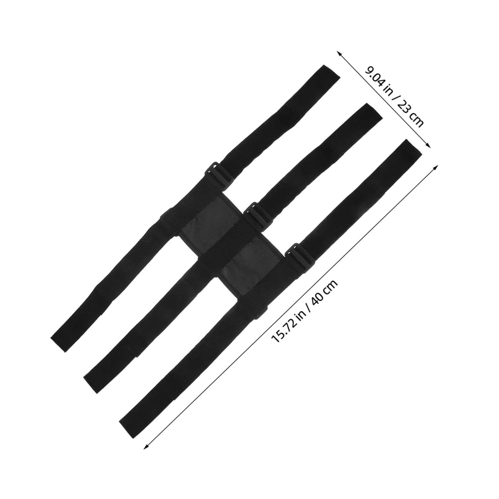 PRETYZOOM 12 Correas Para Extintor Banda De Fijación Para Coche Soporte De Montaje Ajustable Para Extintor Correas De Fijación Negras