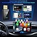 2025 Mini Carplay Wireless Adapter & Android Auto Dongle for iPhone Android,Upgrade Convert Wired to Wireless Car Play Adapter Fit for Factory OEM CarPlay Cars from 2016+,Auto Connect