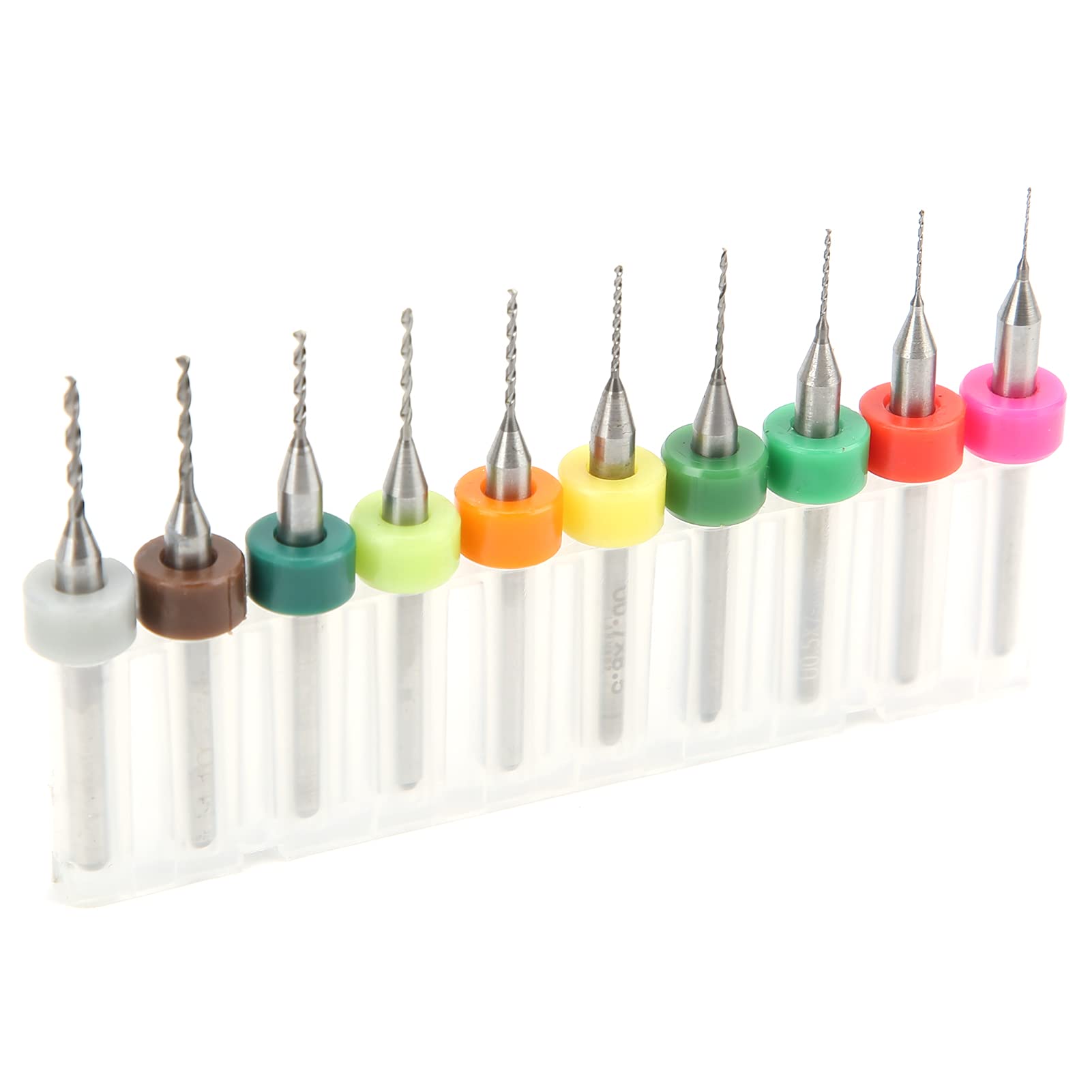 gernie 10Pcs Micro Twist Bits Orifice Drill Bit Set Pieces Vises Mini Tungsten Steel Gas Orifice Drill Bit Set, gernie45f87m19wg