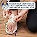 Dr. Frederick's Original Soft Gel Toe Protectors for Men & Women - 6 ct - Toe Caps for Foot Pain Relief - Sleeves for Ingrown Toenails, Corns, Calluses, and Blisters - Small - Beige