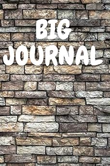 Big Journal 600 Pages 6" x 9"