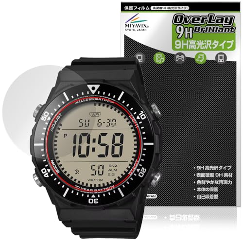 �~���r�b�N�X CASIO STANDARD AE-1700H �V���[�Y �Ή� �ی� �t�B���� ���d�x 9H ���� PET�� �����K���X�����̍d�x ���{��