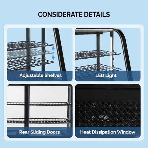 Commercial Sushi Display Refrigerator Case
