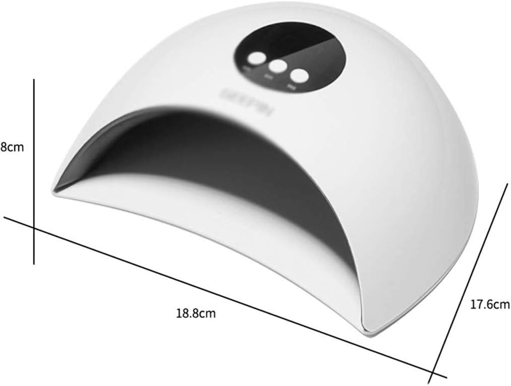 Nail Lamp- Nail Dryer for Gel Polish, Nail Light with Professional Gel Lamp, Automatic Sensor Nail Art Tools for Fingernail and Toenail