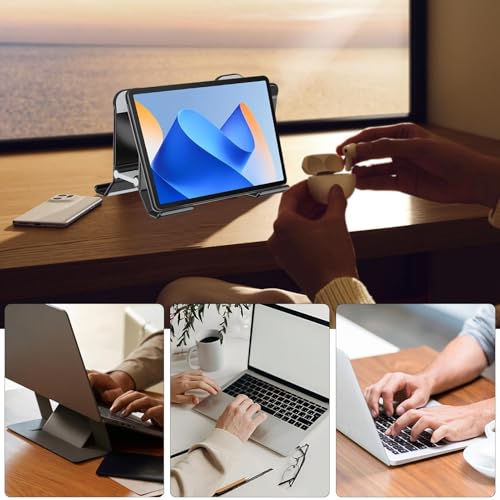 Support vertical pour ordinateur portable réglable stable universel pour PC portable et MacBook