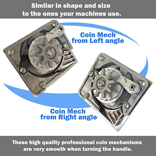 Image of Coin Mechanism for Beaver Machines. 25 Cent Coin Mech for Beaver Gumball Machine Candy Machine. Fit Square Beaver, Round Beaver, Southern & Ball Globe Beaver Vending Machine Coin Mechanism - NEW