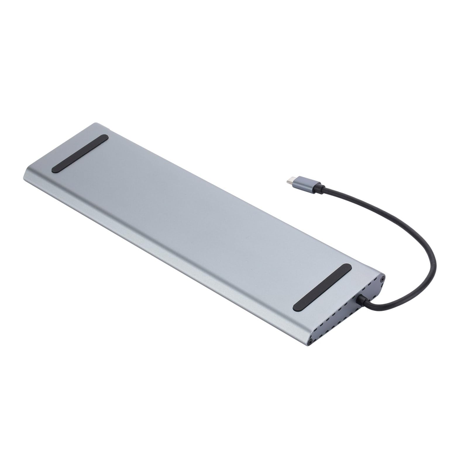 Adaptador USB C para laptop, dongle tipo C con puerto 4K, ranura para lector de tarjetas, puerto de datos, carga de 100 W, 2 USB 3.0