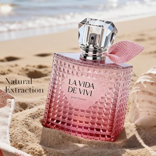 Image of AFLUXE Women's Eau de Parfum, Citrus Floral Women's Perfume with Vanilla & Patchouli Base, La Vida de Vivi Pour Femme Fragrance