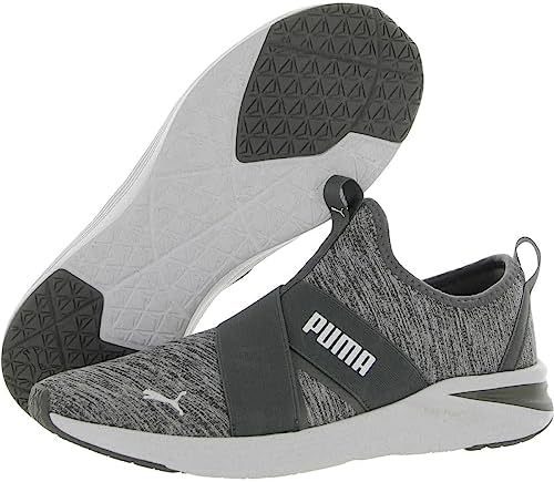 PUMA Women's BETTER FOAM PROWL SLIP-ON KNIT Sneaker, CASTLEROCK-Gray Violet, 9 | Image 2
