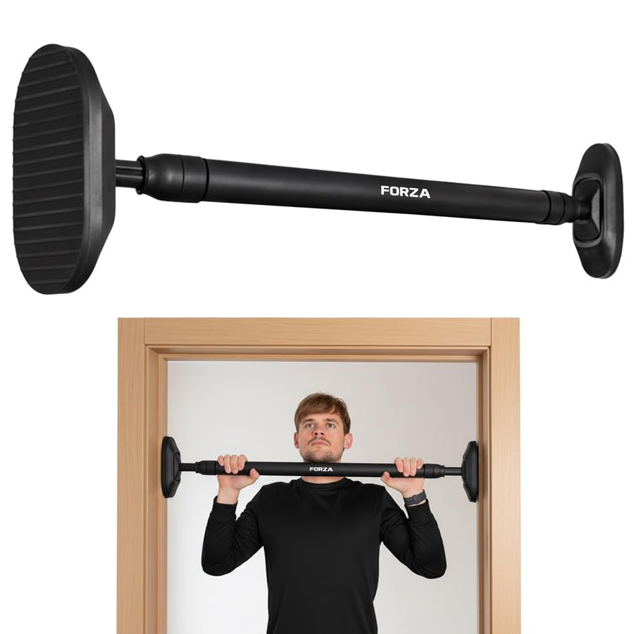 METIS Adjustable Pull Up Bar - Doorway Chin Up Bar Home Gym Equipment Indoor Fitness - Upper Body