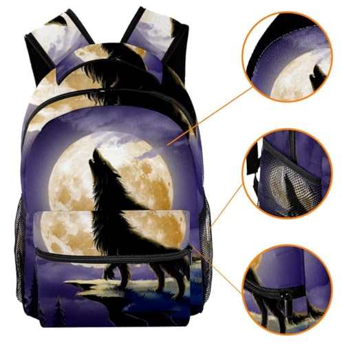 Sac à dos ordinateur portable imprimé floral et rayures 40cm