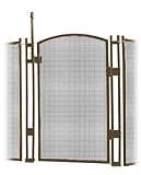 VisiGuard Self-Closing/Latching Pool Fence Child Safety Gate 4' Tall (Brown)