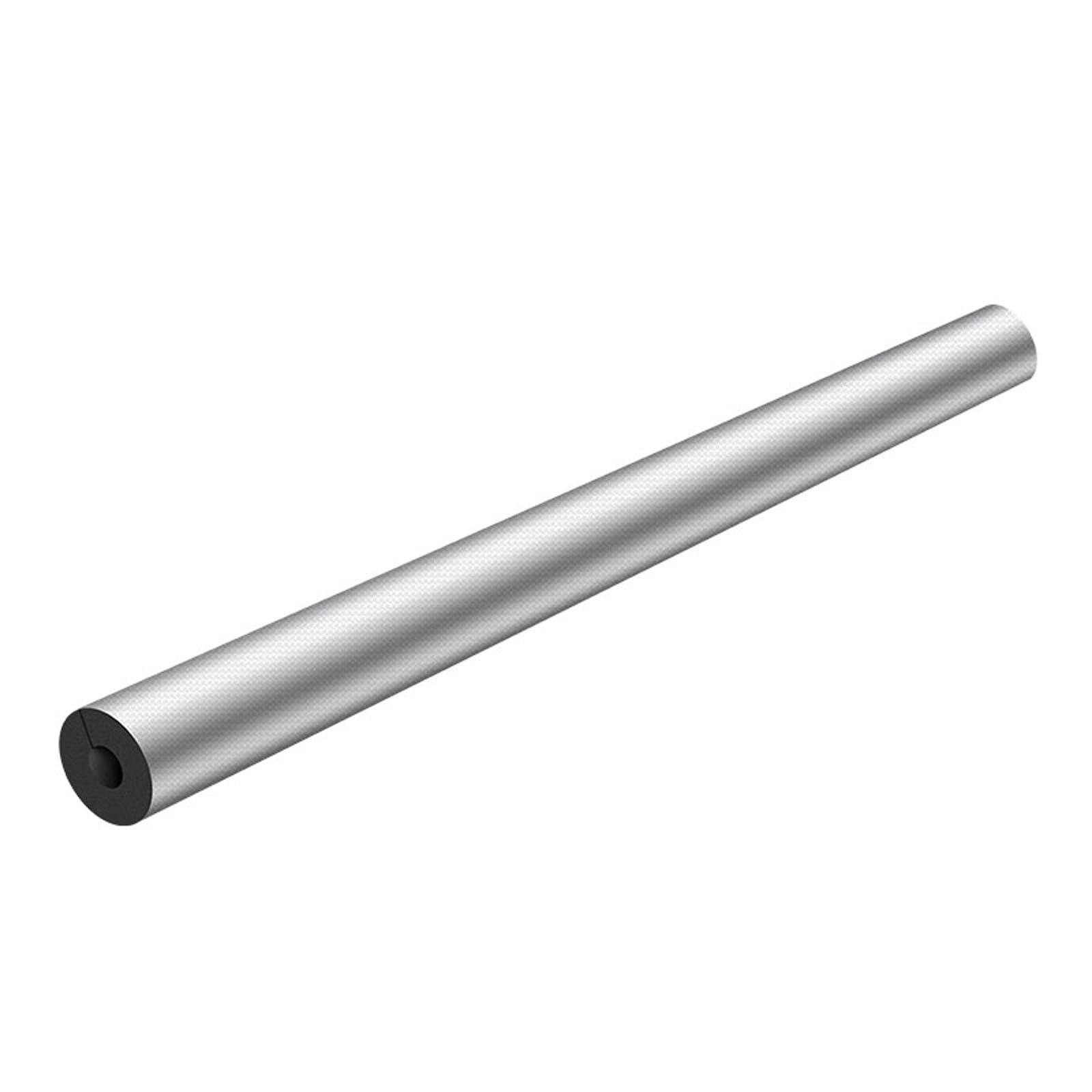 Tubo Espuma Aislante, Aislamiento de Tuberías, Coquilla Aislante, Tubo de Aislamiento de Aluminio, Tubo de Espuma Autoadhesivo, Adecuado Para Tuberías de Agua Interiores Y Exteriores(114*30mm/4.5*1.2i