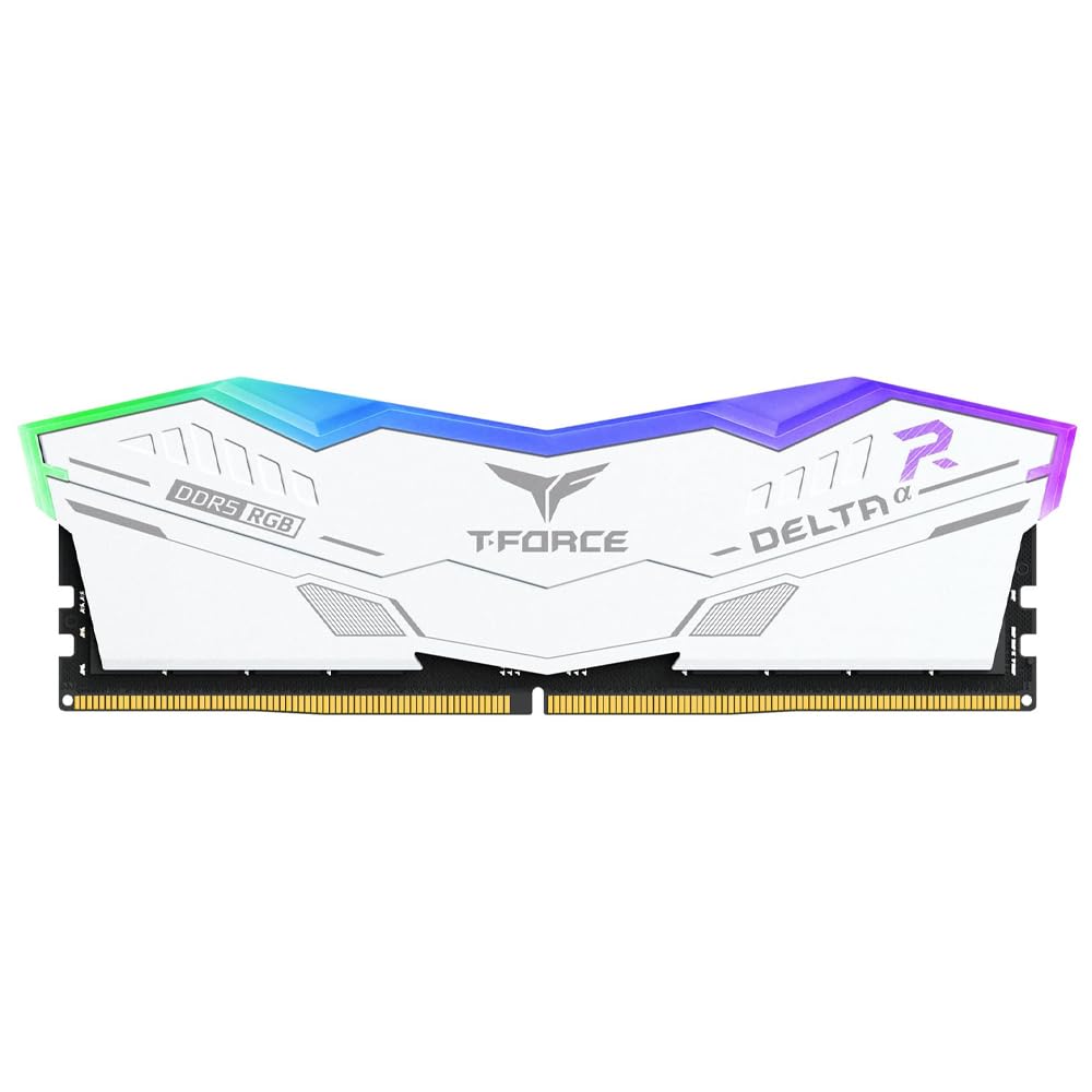 TeamGroup T-Force Delta RGB 16GB 6000MHz (6000MT/s) CL38 White DDR5 Desktop Gaming Memory, Metal Heatsink, ARGB Sync, ECC, XMP 3.0/EXPO, Compatible With Intel/AMD CPU, High Performance Low Latency RAM (B0CN39RDHC) Amazon Price History, Amazon Price Tracker