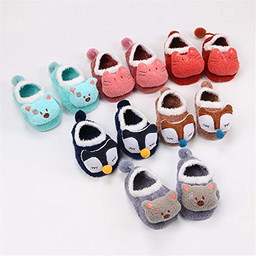 Newborn Spring Autumn Fox Socks Coral Fleece Cute Sokken Cartoon Meias Soft Animal Patter Baby Boy Socks Baby Girl Socks2