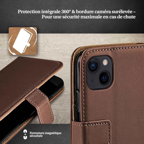 Étui de protection rabattable avec compartiment pour cartes en déplacement - 3