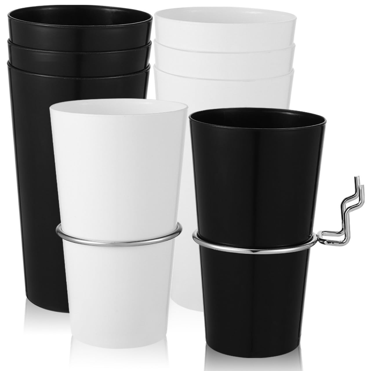 Accessoires pour Panneaux Perforés pour Finir de Perdre Vos Outils avec ces 4 Tasses de 500 Ml