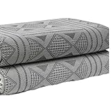 Livory Cubre Sofá Colcha Multiusos – Manta Sofá, Funda Sofá, Tejido Algodón y Poliéster, Fabricada en España, Lavable y Suave, Diseño Moderno. (Gris Claro, 230x260 CM)