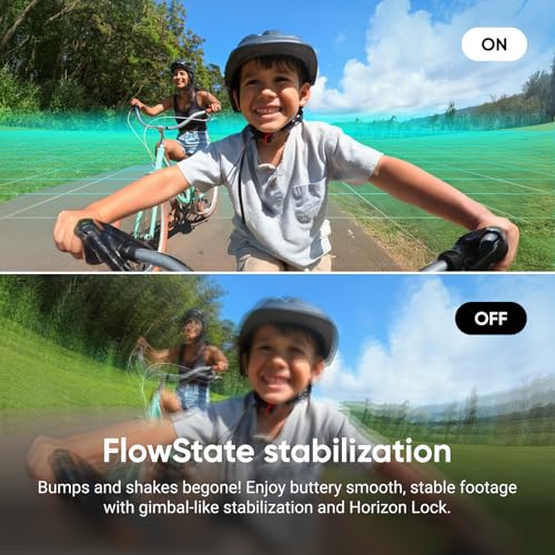 Image of Insta360 GO 3S Cycling POV Bundle - 64 GB White 4K Tiny Portable Vlogging Camera, Hands-Free POVs, Mount Anywhere, Stabilization, 140 Min Battery Life, 10m Waterproof, Pet POV, White