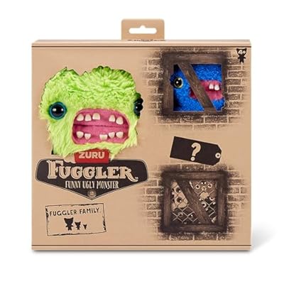 Fuggler Fugg Family by ZURU Funny Ugly Monster, Plush, Collectible, Toy (Screech)