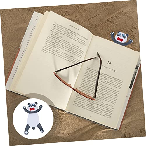 Marque page panda pour étudiants accessoire papeterie originale 3 pièces