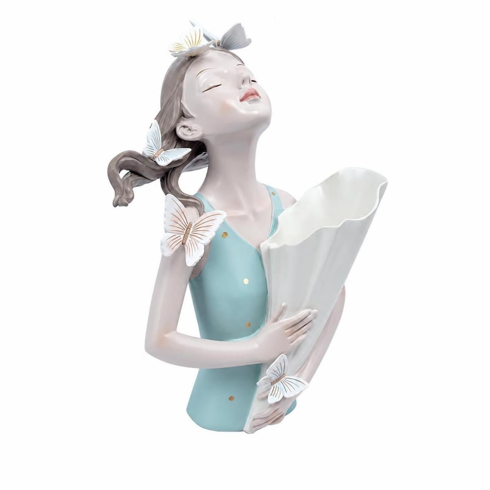 Figura Resina Europeo Busto, Lunares
