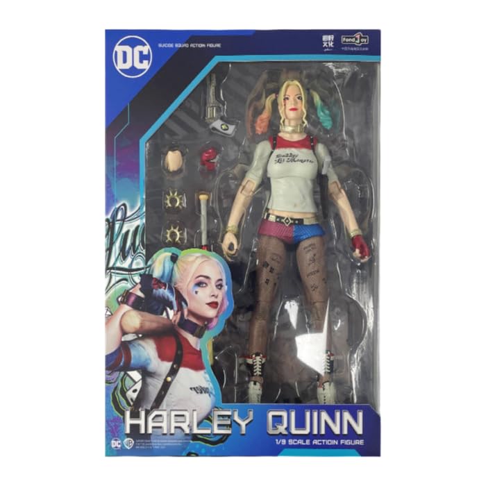 Buy DC Comics Harley Quinn 1/8 Scale Action Figure, 19.5cm Height