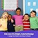 School Smarts Multiplication Chart Poster for Kids 17