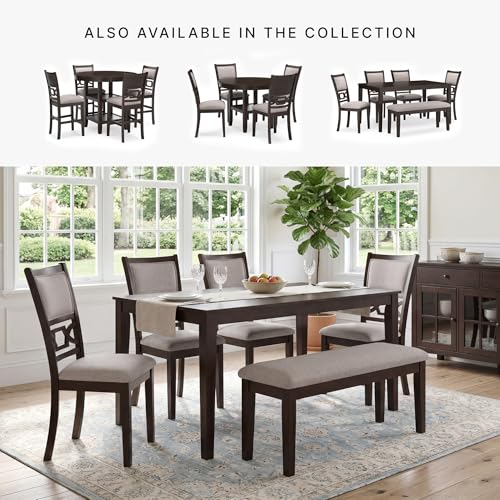 Signature Design by Ashley Langwest 6-Piece Dining Table Set with Bench - image 7