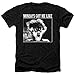 Trevco Sportswear UNI1252-HA-1 Universal Monsters & Monday Monster-Adult Heather T-Shirt44; Black - Small