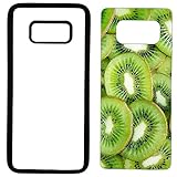 5 x Samsung Galaxy S8 Plus-Rubber-Black - Blank dye case + Inserts for dye Sublimation Phone Cover/Blank Printable case, Made by INNOSUB USA