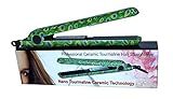 RoyalCraft TM Peacock Print 100% Ceramic 1.25' Hair Straightener Professional Immediate Heat Up...