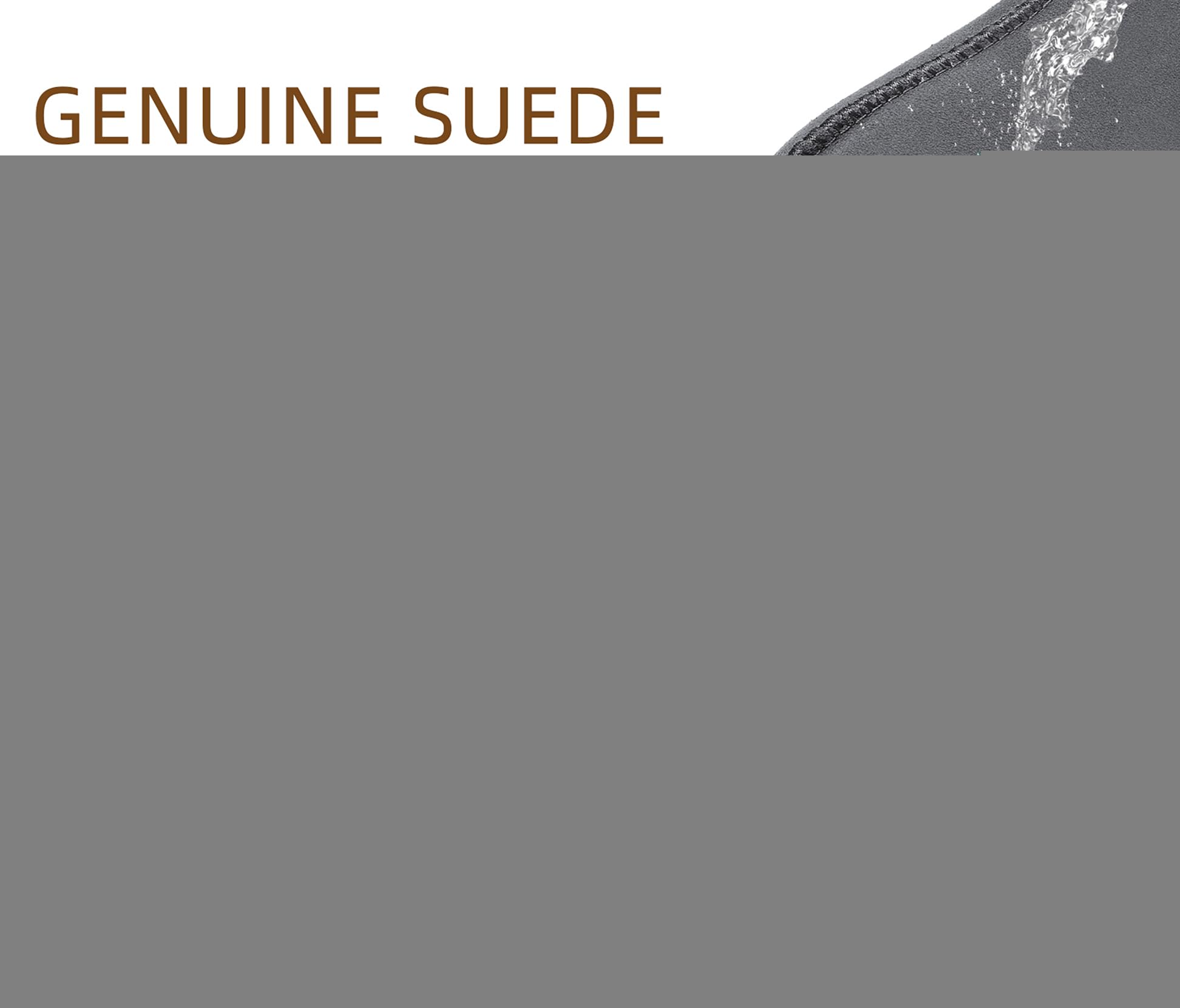 Meik Mangni Zapatillas de Estar por Casa Mujer Hombre Invierno Peluche Cerradas Pantuflas Calientes Forro Corta Botas de Nieve Antideslizante, Tallas:35-45 EU