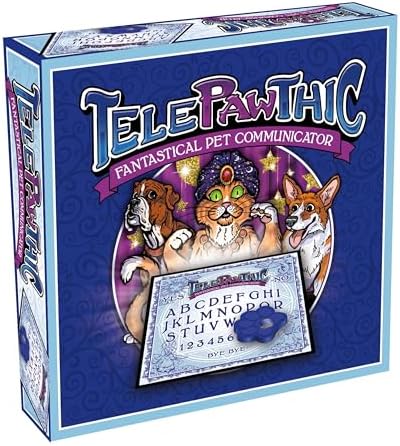 AQUARIUS Telepawthic Pet Communicator Board Game, Funny Party Game for Pet Lovers, Cat & Dog Owners, Adults, Families, Ages 8+, Gift Set image 5