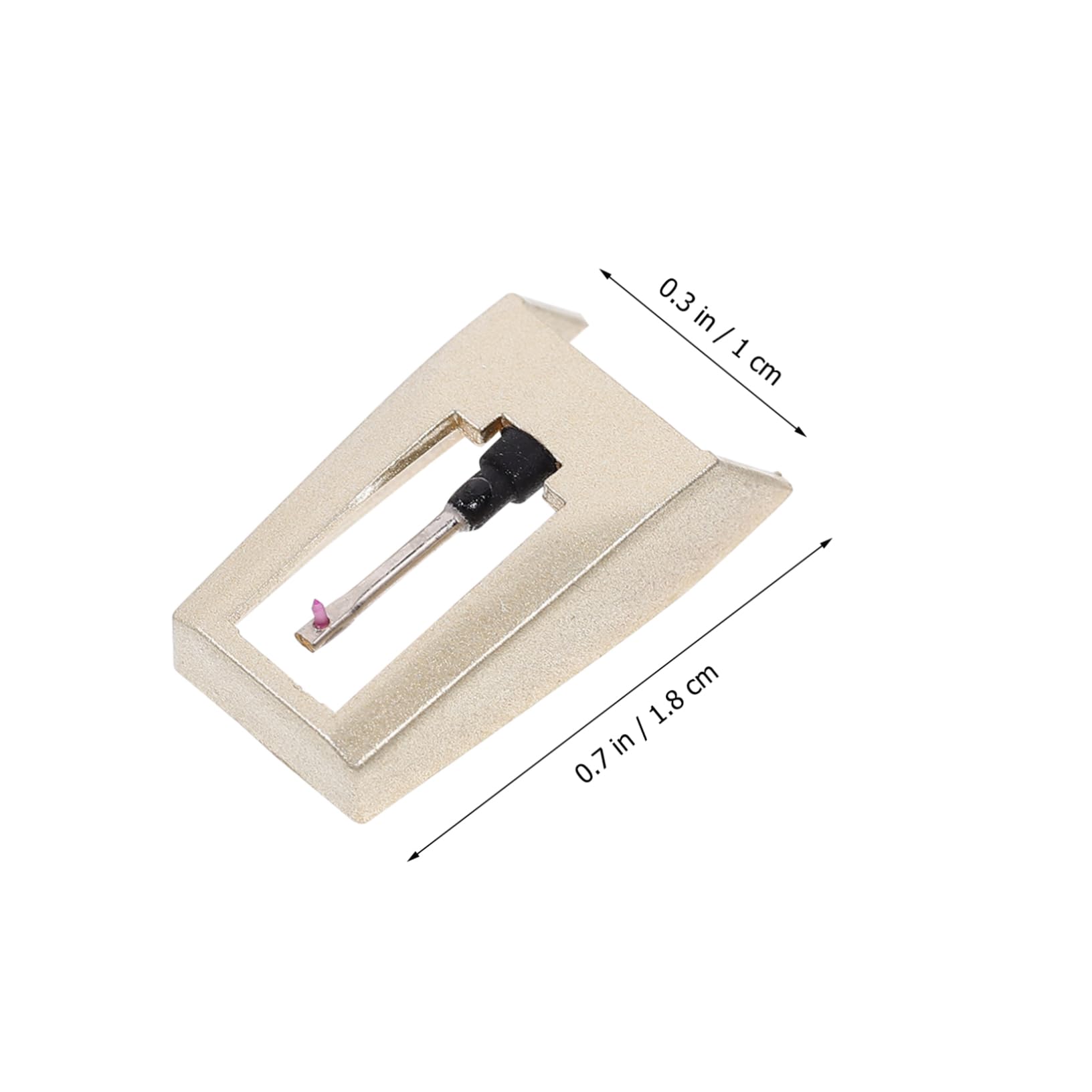 COSMEVIVI Record Needle for Record Player Replacement Turntable Needle Aluminum Stylus