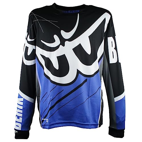 BERIK OFFROAD JERSEY JT-227304-BK BLUE xbN It[h W[W gNX Gf[ gCA WJ[i[ ] oM[ (L)