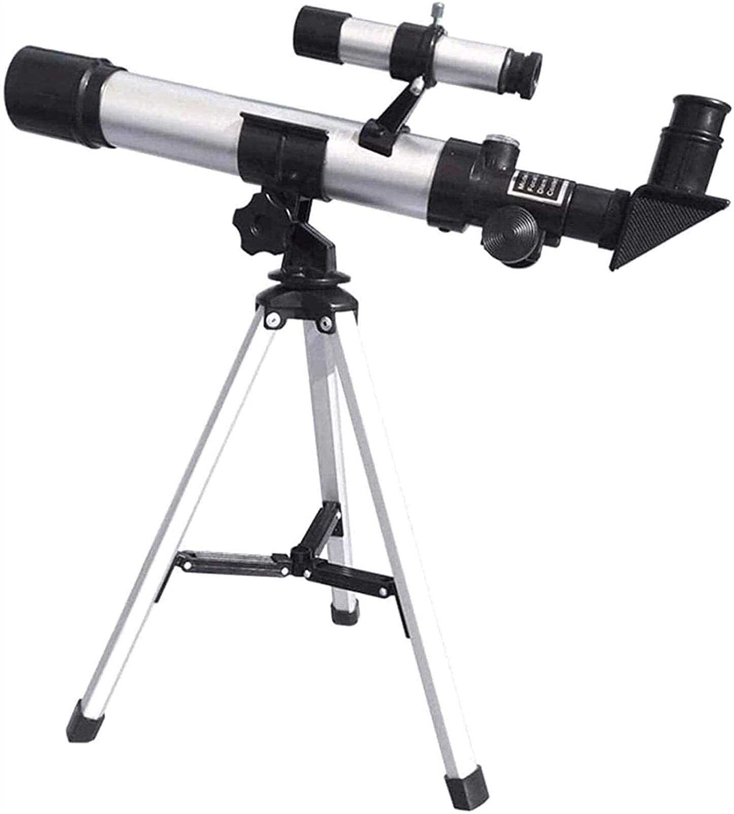 Monoscopio Refractor de Astronomía para Principiantes de 40 Mm con 2 Oculares, Trípode, Telescopio de Viaje Ultra Claro para Adultos